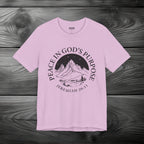 Peace in God's Purpose Unisex Jersey Short Sleeve Tee