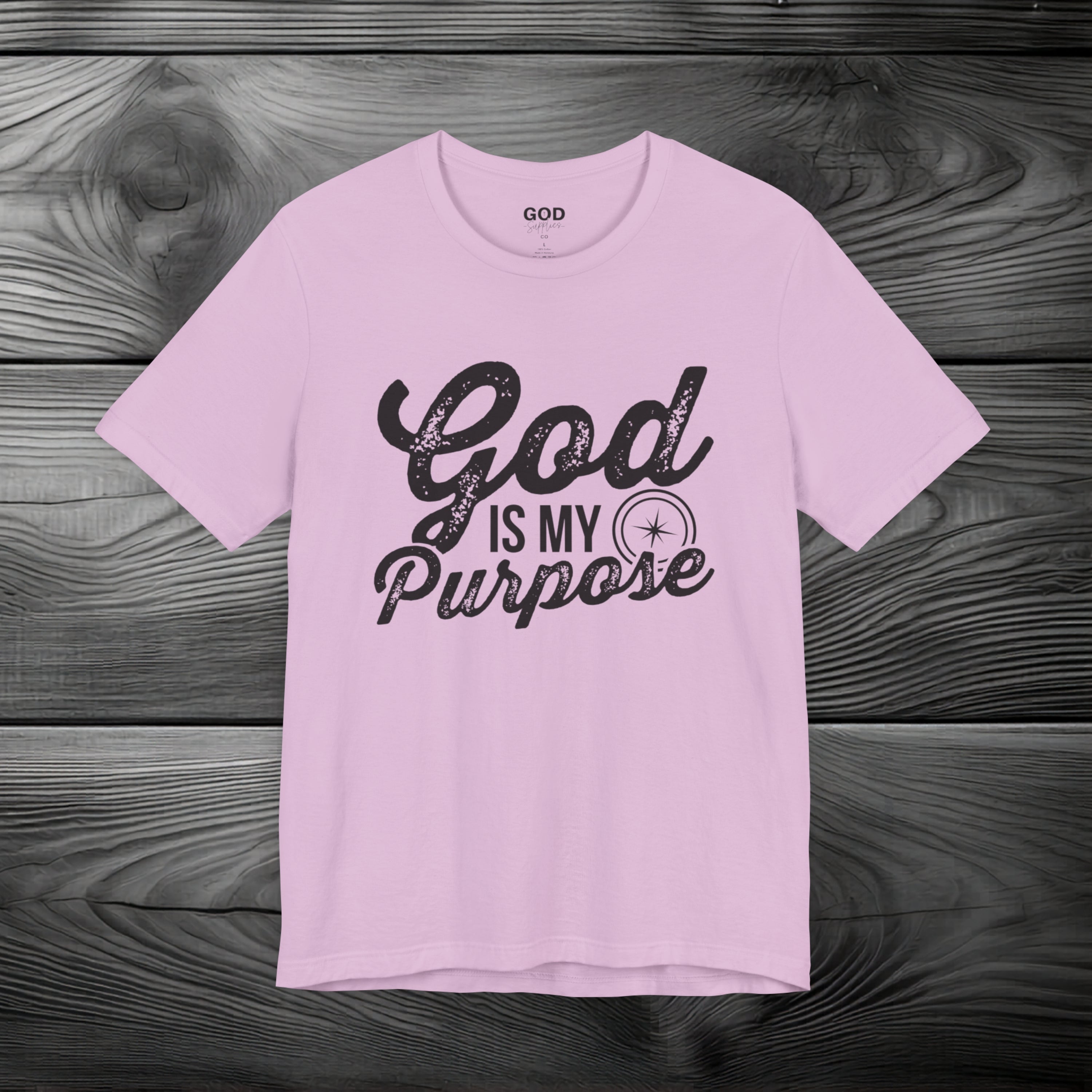 God is My Purpose Unisex Jersey Short Sleeve Tee