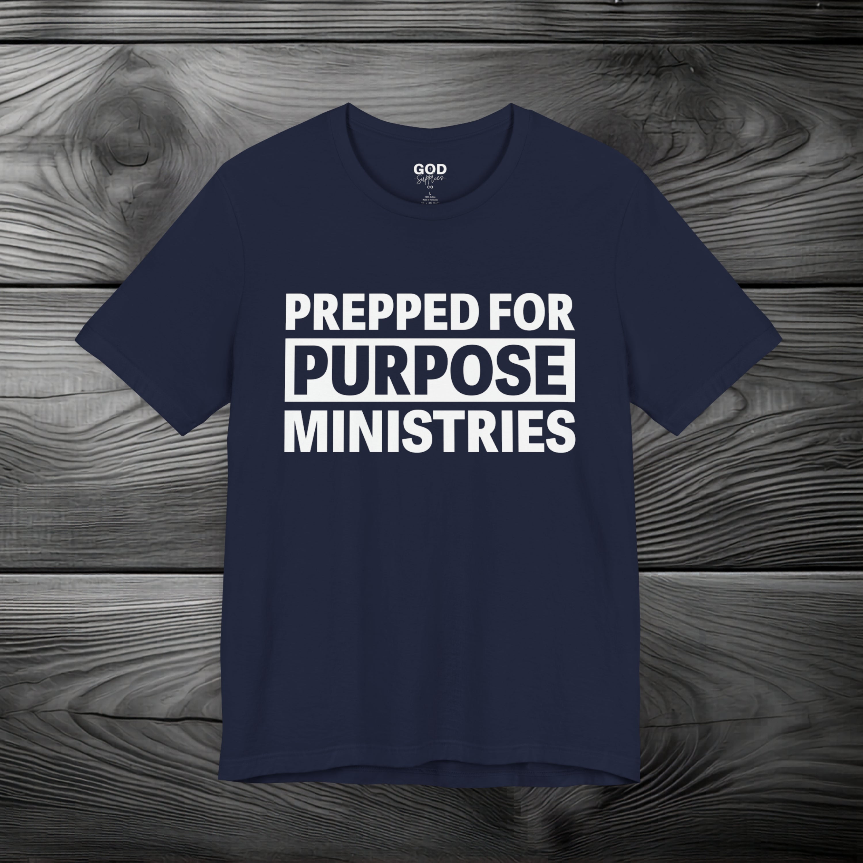 Prepped For Purpose Ministries Unisex Jersey Short Sleeve Tee