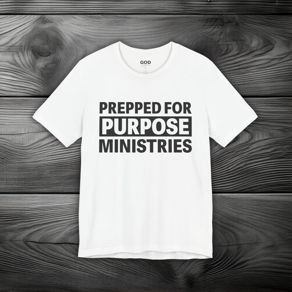 Prepped For Purpose Ministries Unisex Jersey Short Sleeve Tee