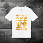 The Truth Is God Made Me On Purpose | Man Kneeling at the Cross