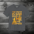 The Truth Is God Made Me On Purpose | Man Kneeling at the Cross