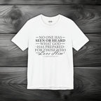GOD Has Something Prepared for You Unisex Jersey Short Sleeve Tee