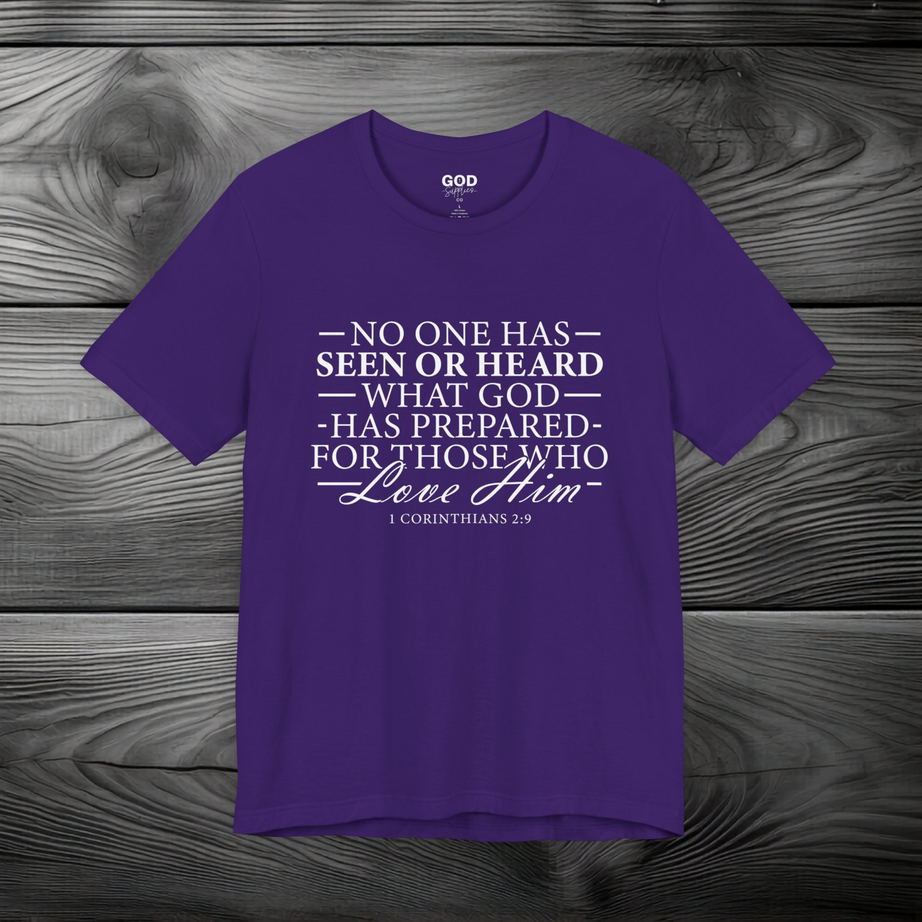 GOD Has Something Prepared for You Unisex Jersey Short Sleeve Tee