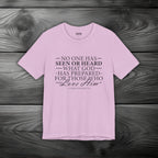 GOD Has Something Prepared for You Unisex Jersey Short Sleeve Tee