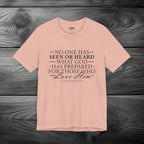 GOD Has Something Prepared for You Unisex Jersey Short Sleeve Tee