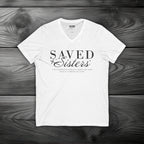 Saved Sisters Unisex Jersey Short Sleeve V-Neck Tee