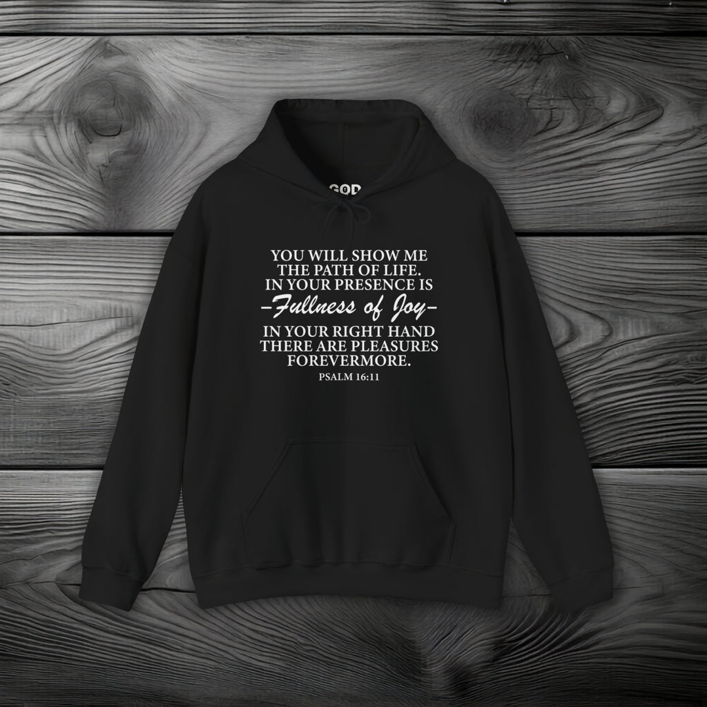 Joy In GOD's Presence Pullover Hoodie