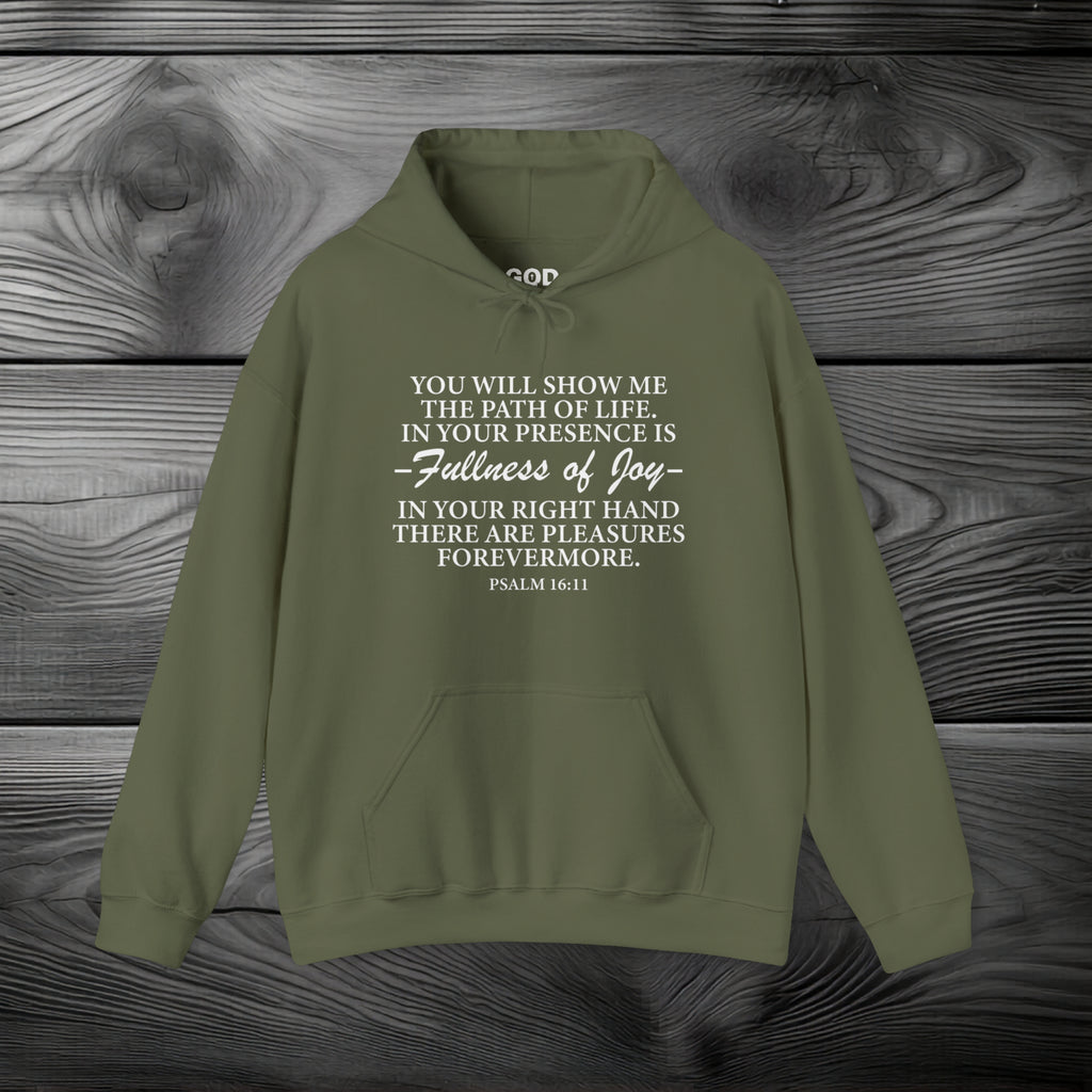 Joy In GOD's Presence Pullover Hoodie