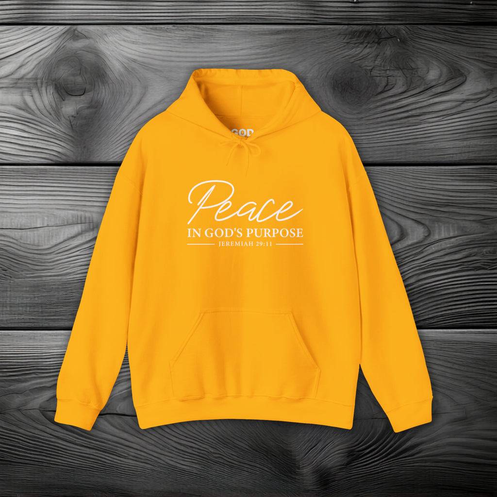 Peace in God's Purpose Pullover Hoodie