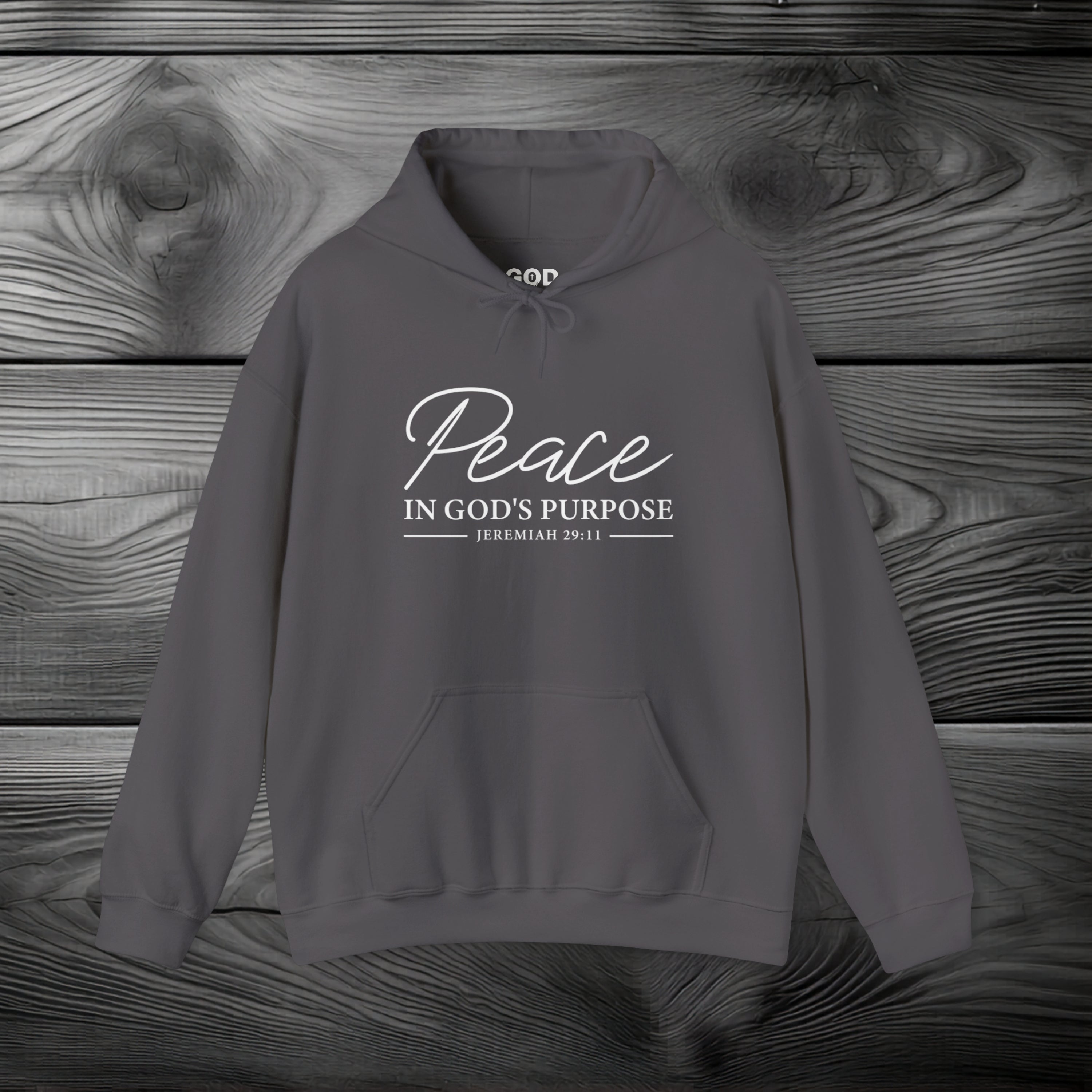 Peace in God's Purpose Pullover Hoodie