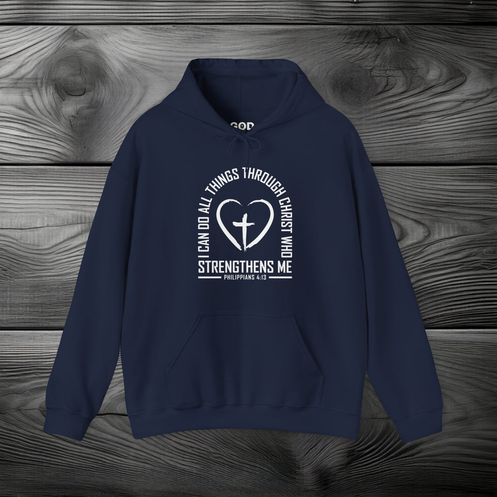 I Can Do All Things Through Christ Pullover Hoodie