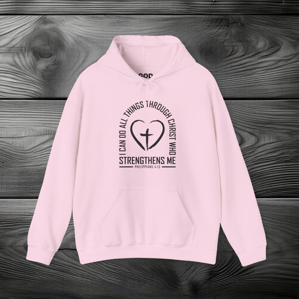 I Can Do All Things Through Christ Pullover Hoodie