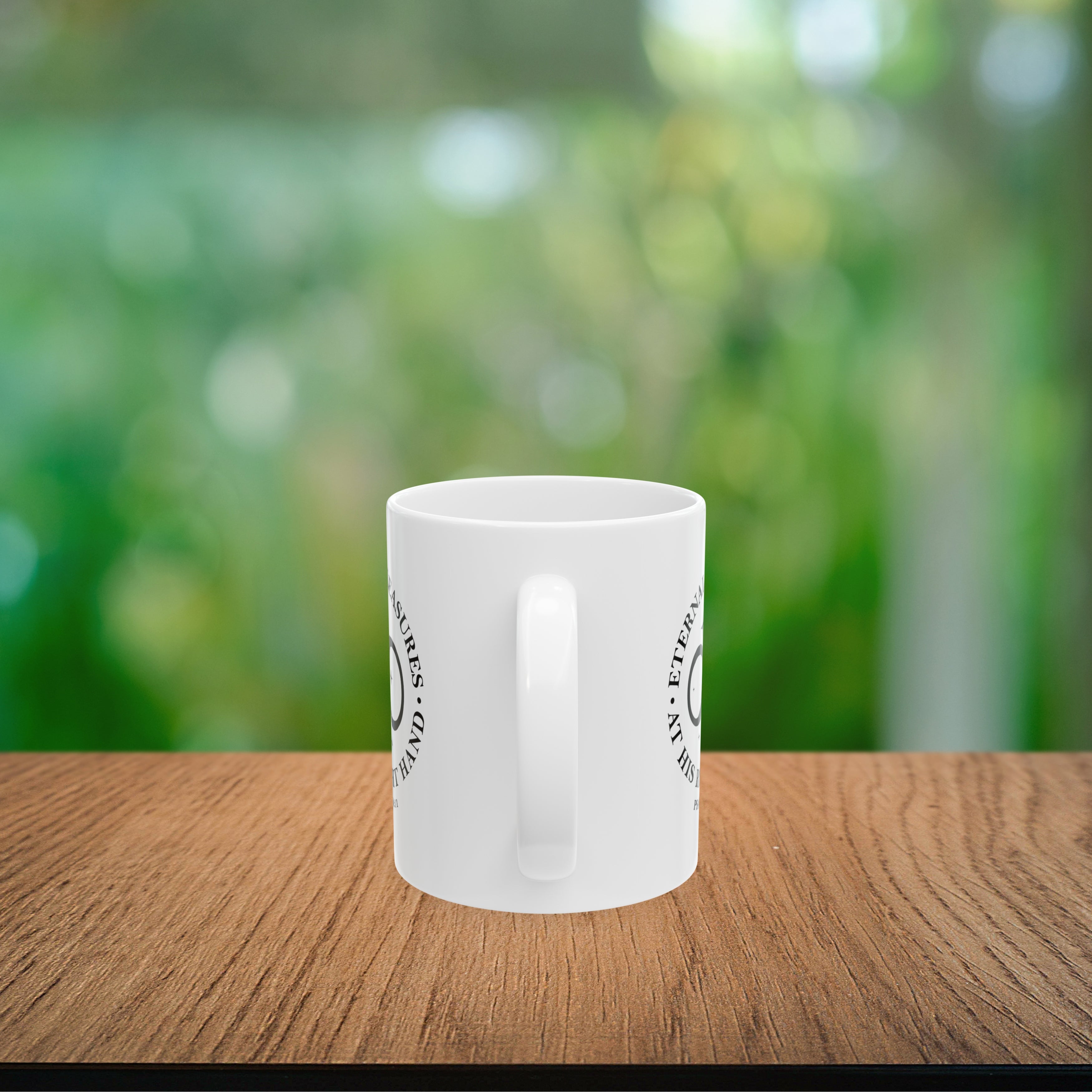 Eternal Pleasures at His Right Hand Coffee Mug